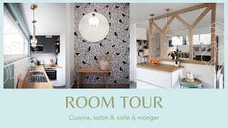 ROOM TOUR | Cuisine, salon & salle à manger