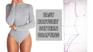 Body Suit Sewing Pattern For Women In Small Size - Do It Yourself For Free