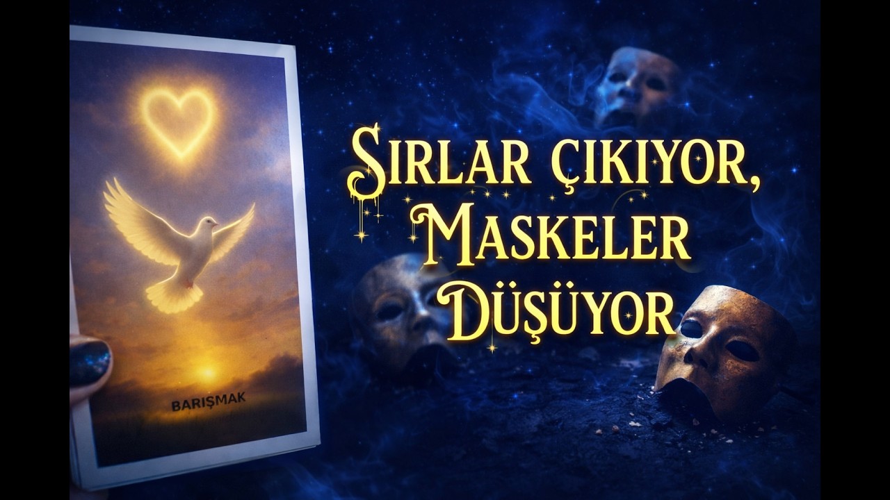 😱❤️Sırlar Ortaya Çıkıyor, Maskeler Düşüyor.....❤️😱Azizenin Sırrı Tarot Açılımı