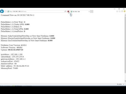 netduino command parser demo