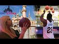 GIRLFRIEND BEAT ME AT DISNEYLAND BASKETBALL SHOOTOUT! EMBARRASING!