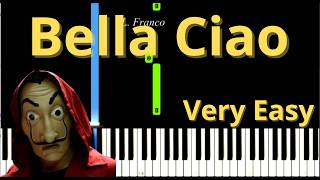 Bella Ciao - Easy Piano tutorial