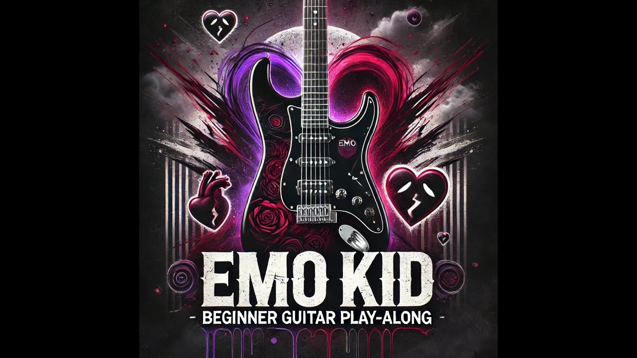 🎸 Emo Kid - Play-Along with Tabs | Learn & Jam Along! | Download Tabs and Guitar Pro