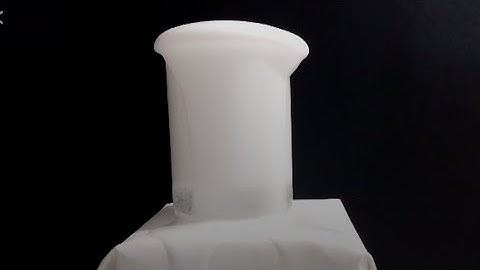 Making Piranha solution.