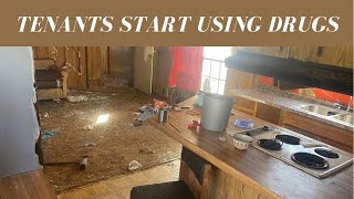 Tenants started using drugs…this is how they left their home.