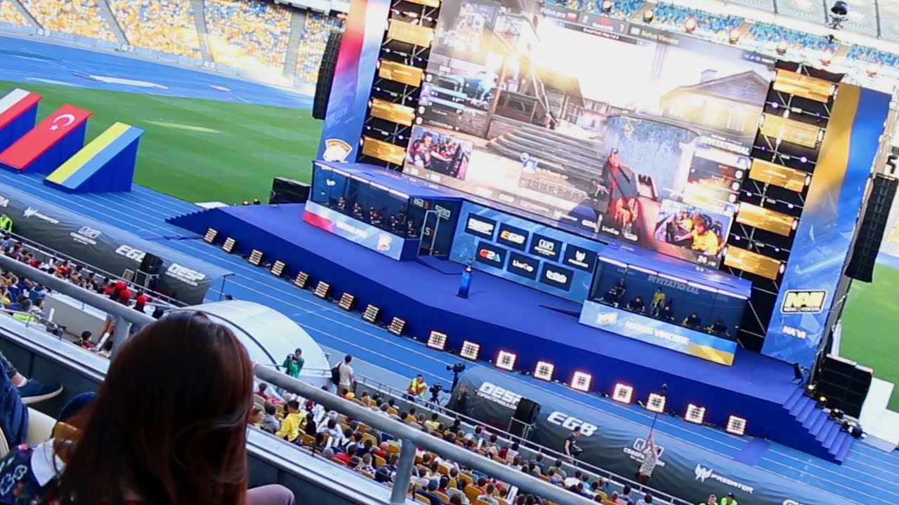 CS GO IN A FOOTBALL STADIUM?!? - YouTube