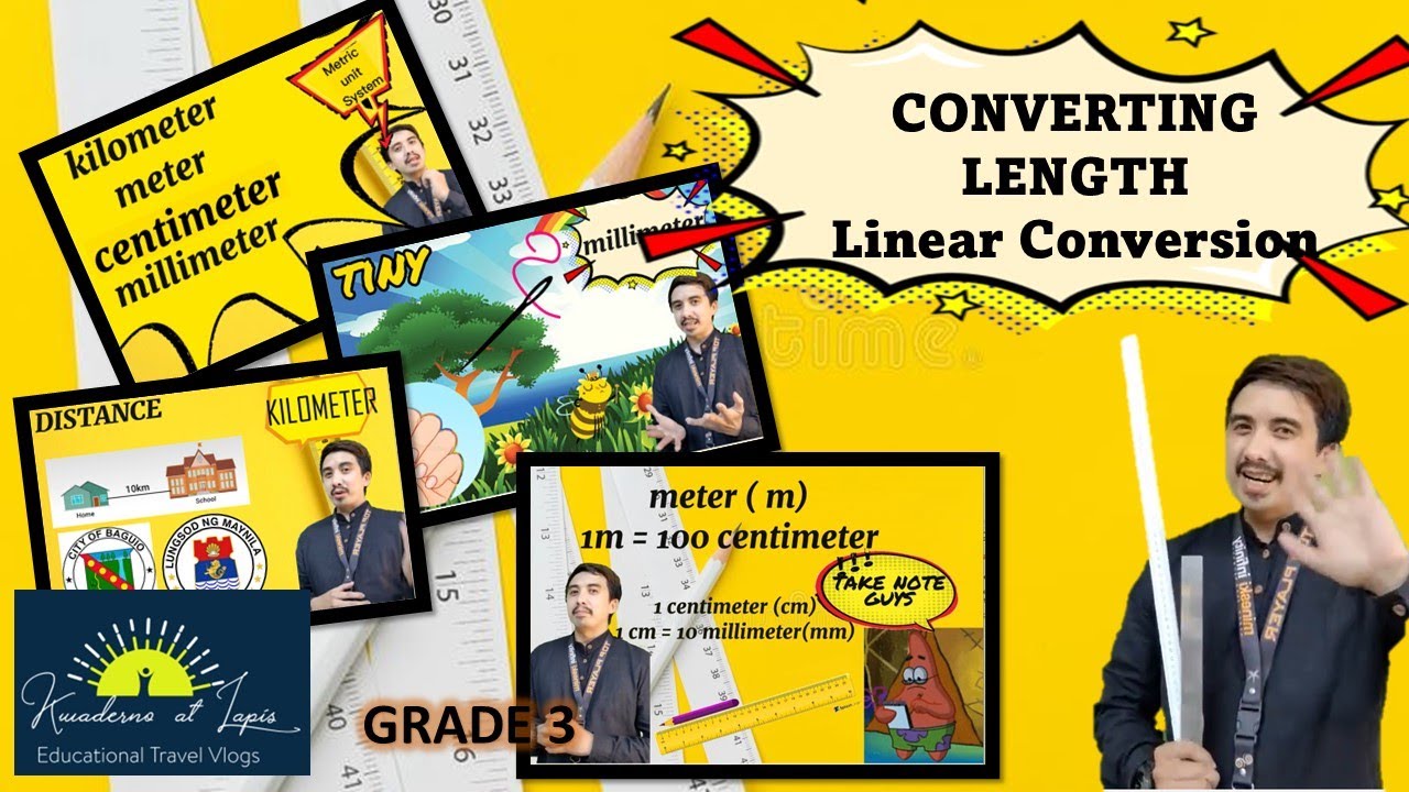 CONVERTING LENGTH Linear Conversion M3AL-IIIj-12 metric unit system ...