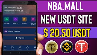 'Nbtomit_vip' New Usdt Earning Site Today |The most stable USDT mall money-making platform|USDT