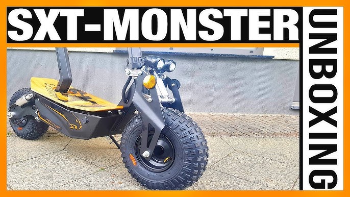 SXT Monster EEC Test / Review / Fazit / 2000W / 45km/h / Blinker / ab 1399€  - YouTube