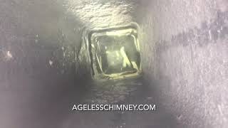 Knocking clay flue pipe
