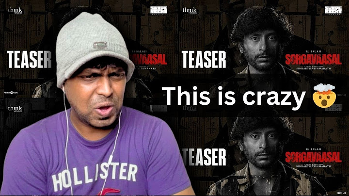 Sorgavaasal - Teaser Reaction | RJ Balaji | Selvaraghavan | M.O.U | Mr Earphones