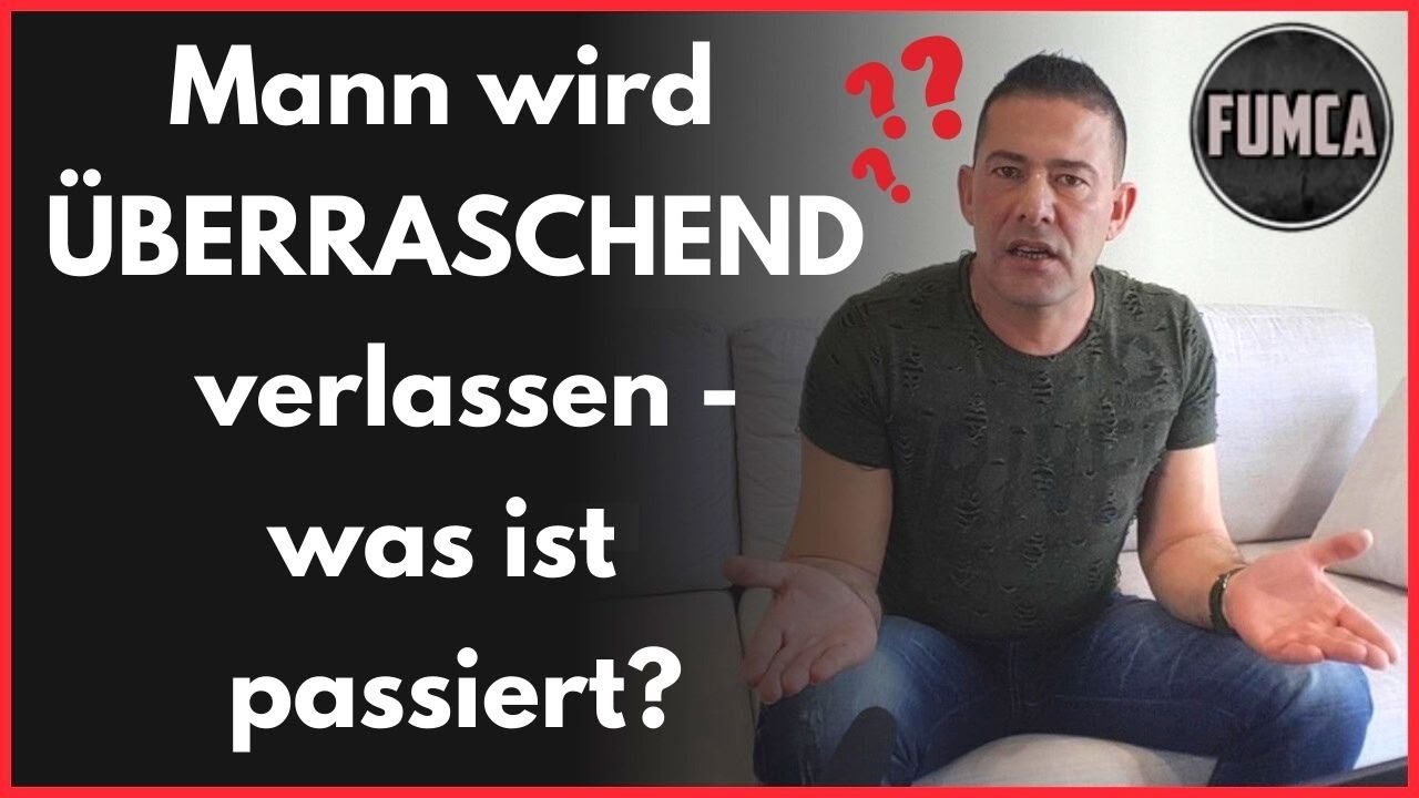 Mann wird ÜBERRASCHEND verlassen – was ist passiert?