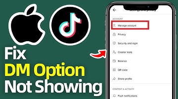 TikTok Direct Message Option Not Showing | How to Fix DM Feature on TikTok (2025)