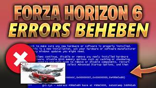 Froza Horizon 6 Fehlermeldungen &amp; Error Codes beheben - Anleitung