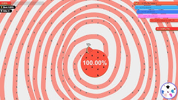 Paper.io 2 Map Control: 100.00% [Circling the Whole Map]