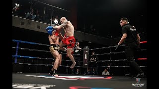 Body knockout | Zhora Akopyan, Republic of Belarus vs Vladyslav Ukrainian, Russian | Fair Fight XI