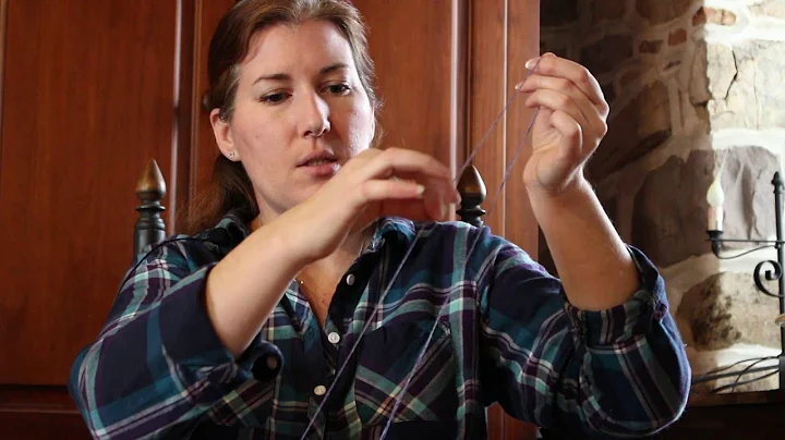 How to Ply on a Drop Spindle -- www.walnutfarmdesigns.com