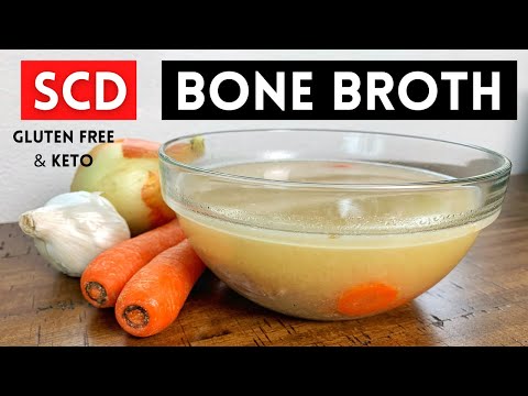 SCD BONE BROTH RECIPE // 크론병 대장염 복강을 치료하는 데 왜 그렇게 건강하고 필수적인가 / 글루텐 프리