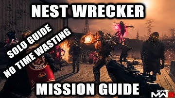 MW3 Zombies - Nest Wrecker Mission Guide