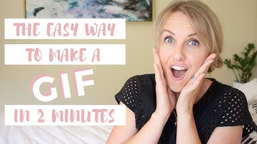 TUTORIAL 🤓How To Make A GIF on EZGIF 👉🏼 Video To GIF Made Easy!