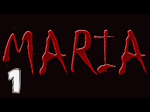 阿津實況rpg恐怖遊戲 - 瑪利亞 maria part 1 拜託讓我進洋館...