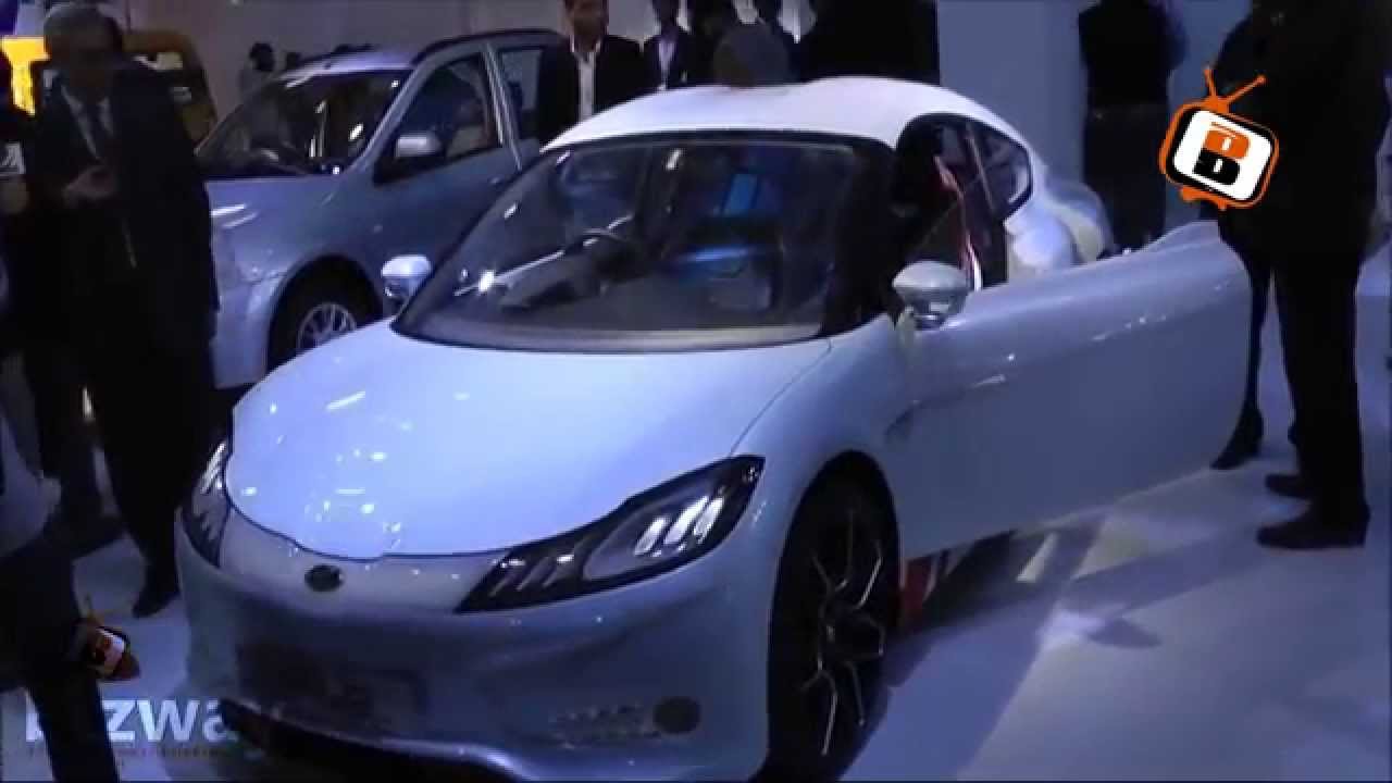 Mahindra Halo Electric Sports Car Concept Event Uncut Delhi,India (Bizway)
