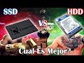 SSD vs Disco Duro Mecánico