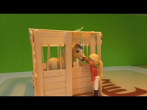 Verbazingwekkend DIY: Schleich stal maken - SchleichLoversNE - YouTube CK-15