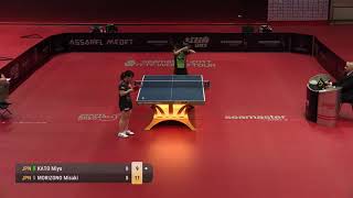 KATO Miyu vs MORIZONO Misaki | WS R16 | Bulgaria Open 2017