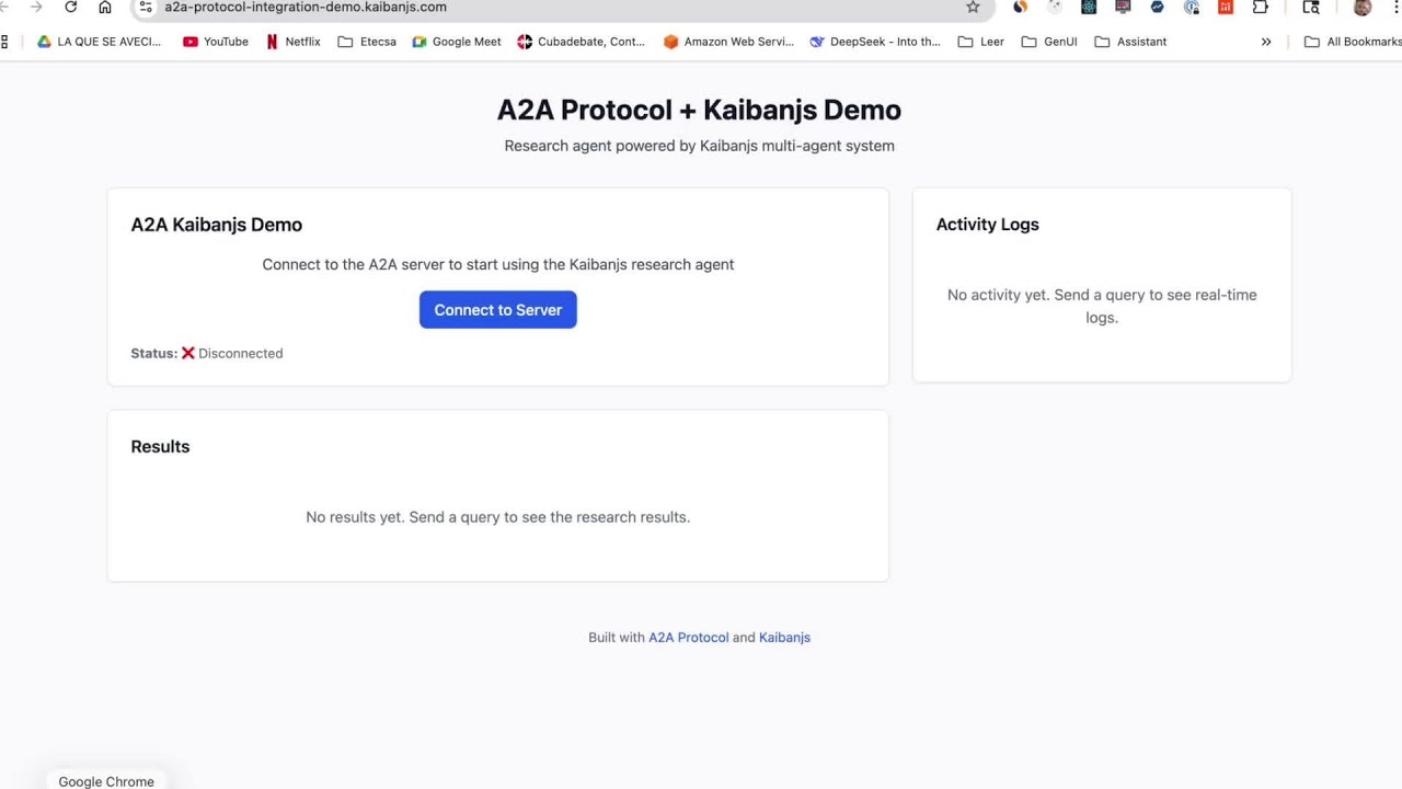 AI Agents Working Together: A2A Protocol + Kaibanjs Multi-Agent Demo ...
