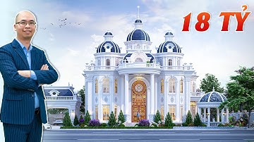 Mẫu Lâu Đài 2 Tầng 1 Tum Đẹp Trị Giá 18 Tỷ Trên Khuôn Viên Đất 825m2 Tại Thanh Hóa