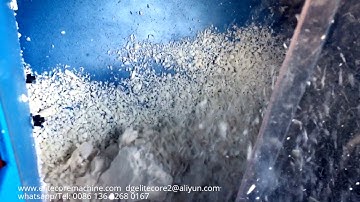 ECMT-127C Sponge Foam Sherdding Machine