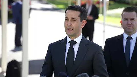 David Crisafulli and Jarrod Bleijie pay tribute to...