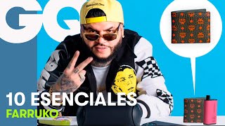 Farruko: 10 cosas sin las que no puede vivir | 10 Esenciales | GQ España