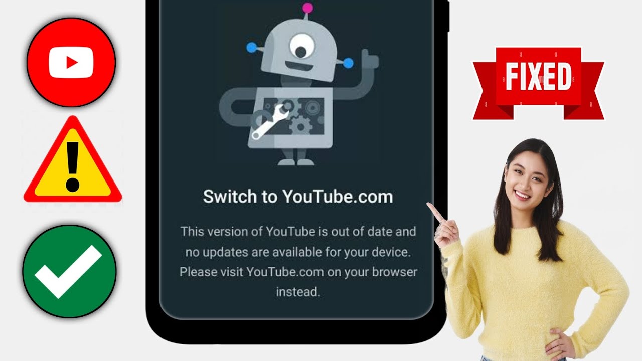 How To Fix New Version Of Youtube Is Available 2025 | Youtube Update ...