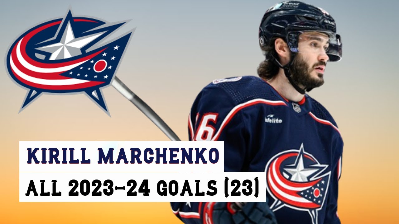 Marchenko 86 Kirill Marchenko (#86) All 23 Goals of the 2023-24 NHL Season - YouTube