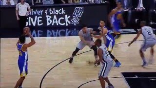 Spurs show how to defend Stephen Curry! HARD Trap \& Switch Everything!