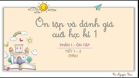 Đánh giá ôn tập học kì 2 toán 6