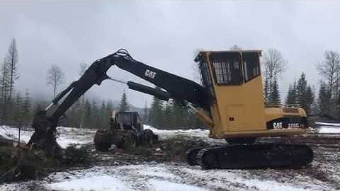 2007 Caterpillar 320C FM Log Loader