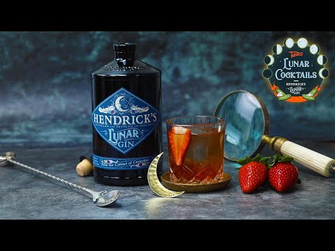 Starry Night Strawberry Negroni Cocktail Recipe