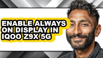 How to Enable Always on Display in Iqoo Z9x 5g - Full Guide