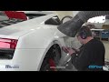 Reparatur eines Seitenschadens an einem Lamborghini Gallardo