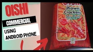 Oishi Commercial - Using Android phone and items from Shopee screenshot 1