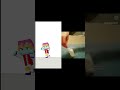 Original vs Animation - cute beaconcream eat with finger 🥦 #shorts