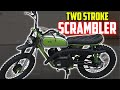 1972 Kawasaki 100 Full Scrambler Build - Motorcycle Build