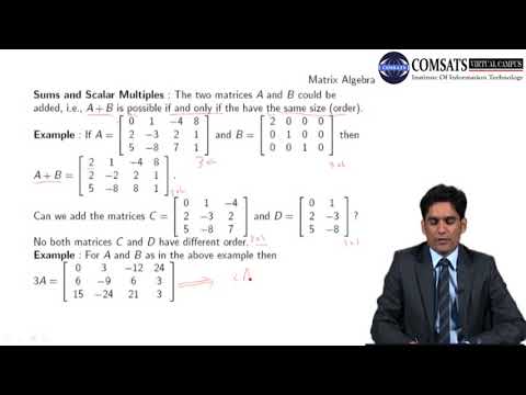 Linear Algebra in Hindi Urdu MTH231 LECTURE 11 - YouTube