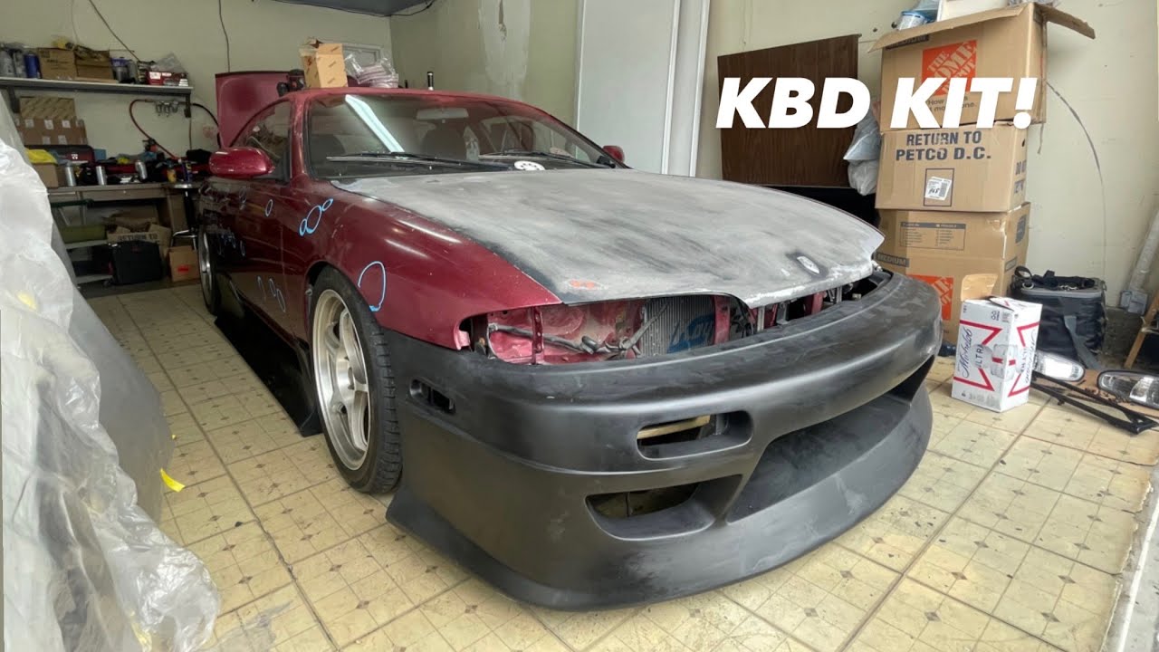 KBD KIT! NISSAN 240SX S14 ZENKI RESTORATION VOL.1 YouTube