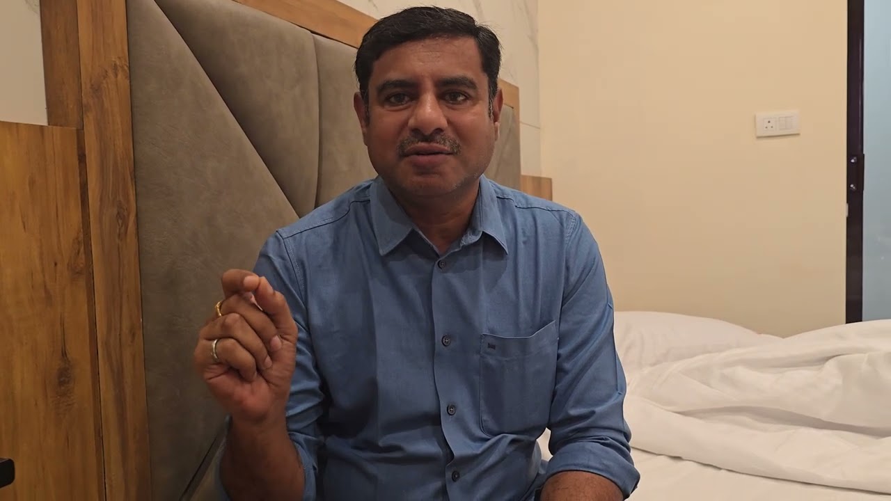 Aenugu Srikanth Reddy,Chairman,Slate Group, Jannaram,Mancherial explaining procedure2practice values