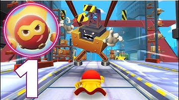 Red Ball Super Run - Gameplay Walkthrough Part 1 - Tutorial (iOS, Android)