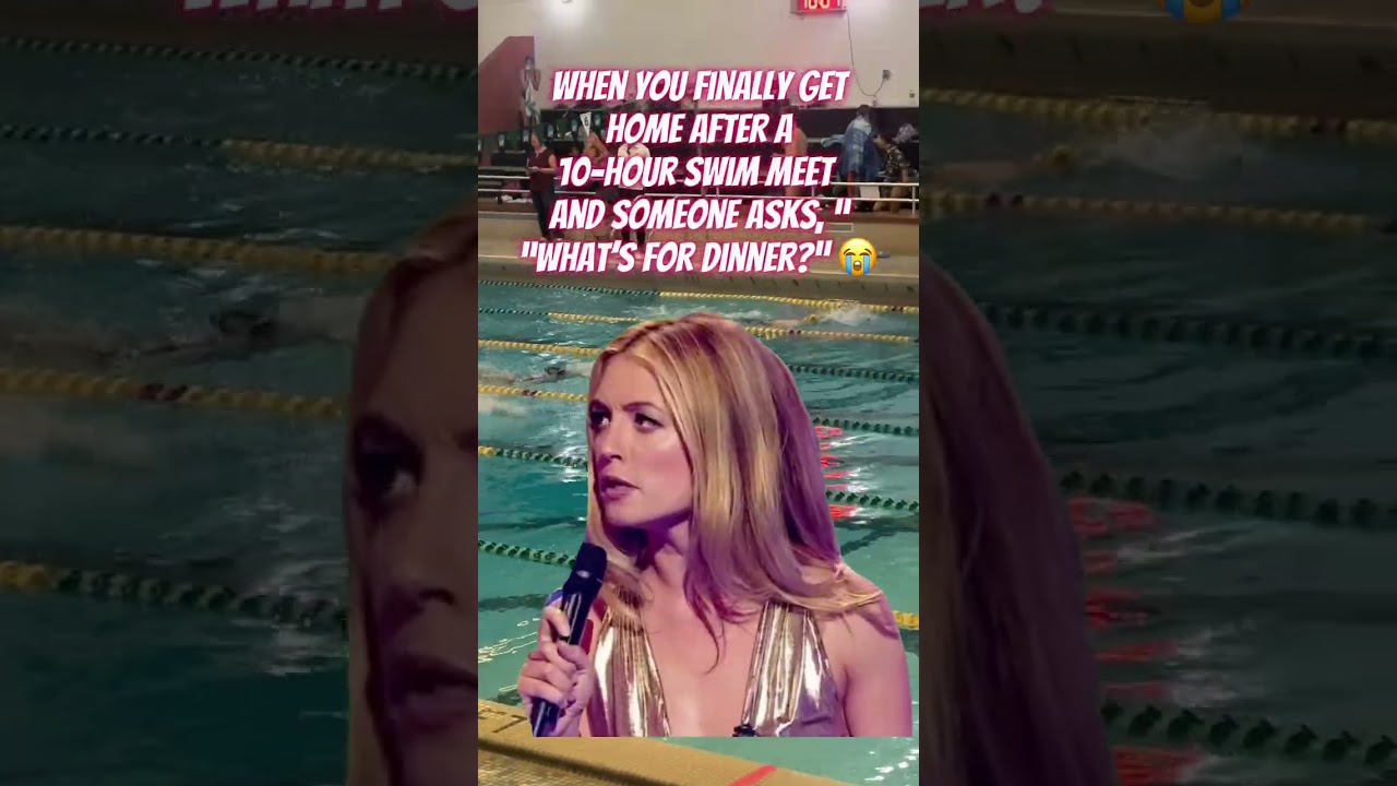 When Swim Mom Gets Home and Someone Asks What’s for Dinner #momlife #youthsports #swimming #dinner